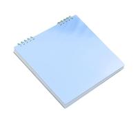 LOSVIP # Journal Notebook Memo Notebook Grids Writing For Sketching Scribbling Journal Refillable Notebook Notebook (Sky Blue, One Size)