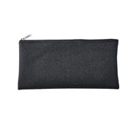 LOSVIP # Pen + Gear Federmäppchen aus Stoff mit Reißverschluss, Schwarz, nero, Taglia unica
