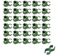 Losxuido 50 pz connettori per bastoncini, clip per piante per il collegamento di singole aste per piante, clip multifunzione, connettori per aste, fissaggio aste per piante, clip supporto piante
