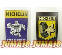 Lot 2 plaques MICHELIN TOLEE vintage 20 X 30 cm : MICHELIN + PNEU et Service