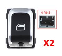 Lot 2 Pulsanti Alzavetro Anteriore Destro Audi A1 A4 A5 A6 A7 Q3 4H0959855A