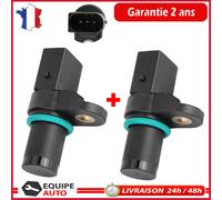 LOT 2 Sensore Albero a Cams PARTSLINE per BMW Serie 5 E39 520i Nero