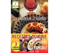 Lot 3 DVD Les Viandes, les Poissons, les Volailles en 12 recettes