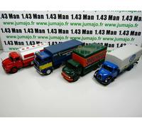lot 4 CAMIONS truck LKW 1/43 DéAgostini IXO magirus MAN esso Mercedes VOLVO F88