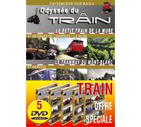 Lot 5 DVD Odyssée du train : 15 Films 7h50 d'images