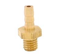 LOT 5 Hose Barb I/D 3mm x M5 Metric Male Thread Brass coupler Splicer Connector Fitting