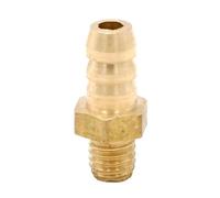 LOT 5 Hose Barb I/D 5mm x M5 Metric Male Thread Brass coupler Splicer Connector fitting for Fuel Gas Water