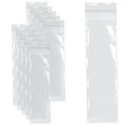Lot de 100 sachets en Cellophane transparent pour marque-Pages 30 microns 65 x 220 mm-Rabat de 30 mm