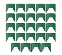 Lot de 24 Anneaux de Plantation Modulables - Arrosage Ciblé et Économiseur d'Eau - Bordures de Protection pour Potager, Tomates et Fleurs - Cercles de Culture Réutilisables pour Balcon et Serre - ABS