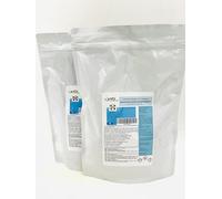 Lot de 2x1kg di Solfato di Rame Pentaidrato - Cu 25% - Purezza ≥ 98% - Qualità Feed Grade - Solubile