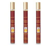 Lot de 3 Khamrah Qahwa 35ml Eau De Parfum Unisex AMEERAT AL ARAB BLACKNote di testa: Gelsomino, CaprifoglioNote di cuore: Lavanda, Zafferano, PeperoncinoNote di fondo: Menta, Cardamomo, BasilicoMUSAMA