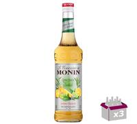 Lot de 3 Sirop - Concentré Lime Juice Cordial Citron/Citron vert - 70cL