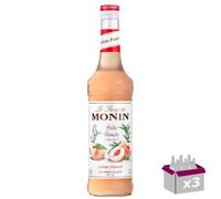 Lot de 3 Sirop - Pêche blanche - 70cL