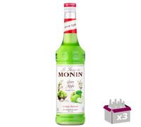 Lot de 3 Sirop - Pomme verte - 70cL