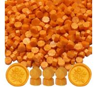 Lot de 300 perline di cera per sigilli - Perline di cera ottagonali per sigillare i timbri di cera, perfette per inviti di matrimonio, biglietti di Natale, buste, sigillatura delle