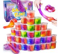Lot de 36 Kits de Slime Galaxie pour Enfants, Extensible et Non Collant, Jouet pour garçons et Filles de 5 à 12 Ans