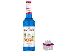 Lot de 6 Sirop - Curaçao bleu - 70cL