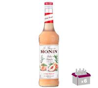 Lot de 6 Sirop - Pêche blanche - 70cL