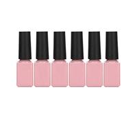 Lot de 6 vernis à ongles gel UV Sluffs, gel UV pour nail art, coloration rapide, trempage, outil de manucure