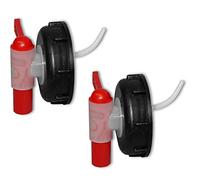 Lot di 3 rubinetti Plastic Aeroflow per bidon con Apertura DIN 71 (3x22045)