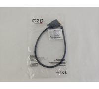 Lot Of 2 Nuovo Cables to Go 02444 0.5m DB9 Maschio A 3.5mm Cavo Adattatore