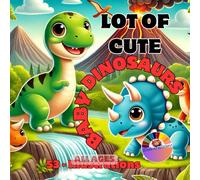 Lot of cute baby dinosaurs - 53 Illustrations