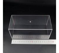 Lot of Model Toys Display Case Acrylic Boxe Transparent Show Dustproof with Base