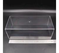 Lot of Model Toys Display Case Acrylic Boxe Transparent Show Dustproof with Base