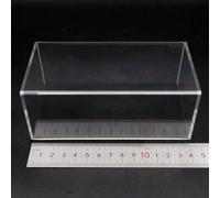 Lot of Model Toys Display Case Acrylic Boxe Transparent Show Dustproof with Base