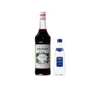 Lot sirop & limonade : Sirop - Cassis 1L - Limonade Lorina (12x42cl)