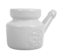 Lota Nasale 350ml in Ceramica Bianca per Lavaggi Delicati