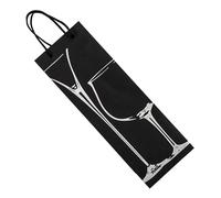 Lote de 3 bolsas de regalo para botella de vino