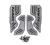 LOTFI Adatto for Yamaha NMAX155 NMAX 155 N 2020-2023 Pedane for motociclette Pedane poggiapiedi Pedali Piastra(Silver)
