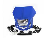 LOTFI Fari universali Faro adatto for CR YZ RM KX EXC DR Husaberg Husky Gas Gas CRF YZF WRF KXF KLX RMZ RMX DRZ Nero (Size : Blue)