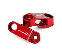 LOTFI Fit For CB 750 HORNET CB750 2023 Specchio Accessori for l'estensione del motociclo Specchi retrovisori in alluminio CNC Riser Extender (Size : Red)
