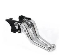 LOTFI Misura for LONCIN VOGE 650 500 DS 500R 650DS 500DS Accessori Moto Corti CNC Leve Freno Frizione Regolabili (Size : Silver)