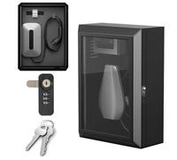 LOTHID Wallbox Weather Protection, con serratura digitale per vari caricatori, impermeabile, resistente ai raggi UV, antipolvere, dimensioni: 60 x 45 x 25 cm, nero