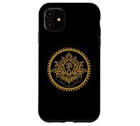 Loto simbolo potente Mandala mistico ed energia interiore Custodia per iPhone 11