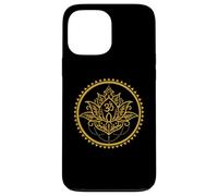 Loto simbolo potente Mandala mistico ed energia interiore Custodia per iPhone 13 Pro Max