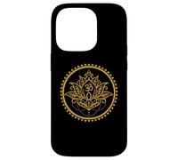 Loto simbolo potente Mandala mistico ed energia interiore Custodia per iPhone 14 Pro