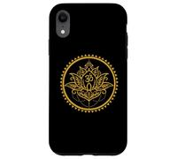 Loto simbolo potente Mandala mistico ed energia interiore Custodia per iPhone XR