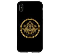 Loto simbolo potente Mandala mistico ed energia interiore Custodia per iPhone XS Max