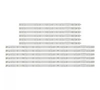 LOTOAK 12 pz Striscia di Retroilluminazione A LED 12 Lampada Compatibile for Philips 50 "TV 50PUK6400/12 50PUF6061/T3 LB-PF3030-GJD2P5500612AG82 50put6400/60 50PUH6400 (Color : 24pcs(2TV))