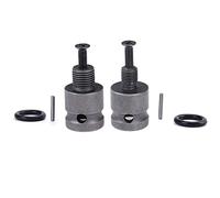 LOTOAK Adattatore Chuck Drill for Perno ad Anello a Vite Adatto alla conversione della Chiave a Impatto 1/2-2 0UNF 3/8-24UNF Chiavia elettrica al connettore di Perforazione (Color : Package 3)