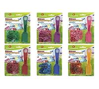 LOTOQUINE Bingo BSK1B2 - Bastone magnetico con 100 pedine BSK1B2, colore: Rosso/Giallo/Verde/Blu/Rosa/Viola