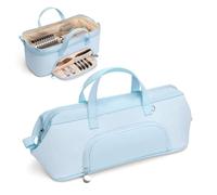 Lotour Custodia da viaggio per accessori per capelli Shark HD430 Flex Style/Dyson Supersonic asciugacapelli/Dyson Airwrap, organizer da viaggio portatile per accessori per capelli (blu)