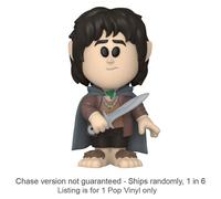 LotR Frodo Baggins, figura altamente collezionabile in vinile Soda, Chase spedis