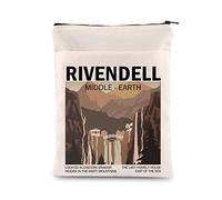 LOTR Rivendell - Custodia per libri con elfi magici, idea regalo per amanti dei libri di Aragorn (Rivendell BM)
