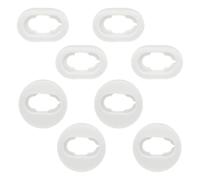 Lotsdonxia 4 paia di auricolari di ricambio - vestibilità sicura, isolamento acustico in silicone, design lavabile, compatibili con Samsung Galaxy Buds Live (bianco)