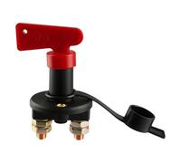 Lotsdonxia Interruttore isolatore batteria impermeabile resistente 12 V con 2 chiavi M10 terminale interruzione di emergenza per auto, marina, camion, ATV, resistente alla corrosione di sicurezza